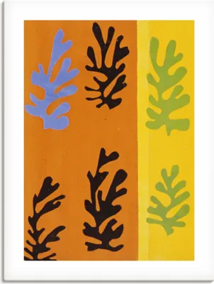 Produktbild von ARTland Leinwandbild Komposition (Der Samt). 1947 Größe: 45x60 cm