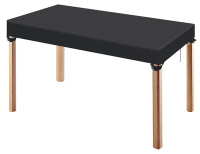 Image de Omgoods - Housse de protection pour table de jardin - Imperméable et résistante aux intempéries - Oxford 600D, dimensions 200x100x15 cm