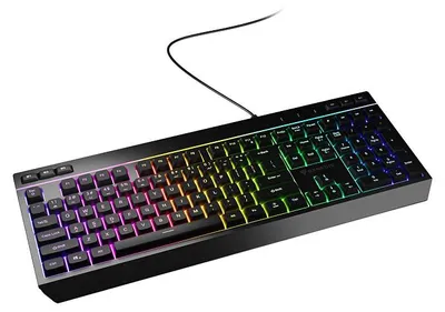 Productafbeelding van GENESIS Rhod 530, Kabel, USB, Membraantoetsen, QWERTY-indeling, RGB-LED, Zwart