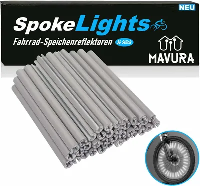 Produktbild von SpokeLights Cyklistické reflektory Spoke Reflektory Svetlo Cat's Eye Rods 36Set