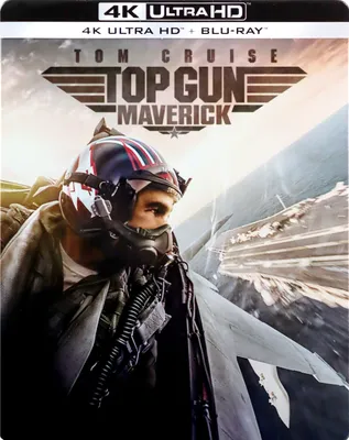 Produktbild von Top Gun: Maverick 4K Gold steelbook (nur Originalversion) [BLU-RAY 4K+BLU-RAY]