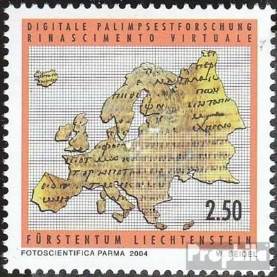 Produktbild von Briefmarken Liechtenstein 2004 Mi 1364 (kompl.Ausg.) postfrisch Palimpsest