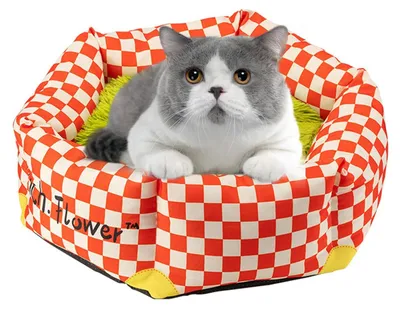 Productafbeelding van Comfortabel honden- en kattenbed met antislipbodem