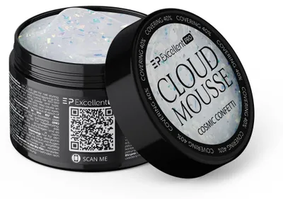 Obrázok produktu pre Excellent Pro | Cloud Mousse Cosmic Confetti – 50 g – nadýchaná konzistencia