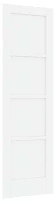 Produktbild von vidaXL Interior Tür Weiß 61 x 198,5 cm Sperrholz