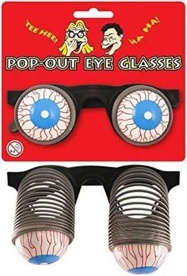 Pop-Out-Augen-Brille, Halloween-Zubehör, 1 Stück