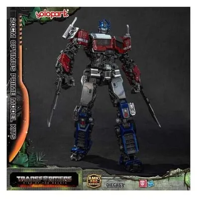Productafbeelding van Transformers: Rise of the Beasts AMK Pro Serie Plastic Model Bouwset Optimus Prime (internationale versie), 20 cm