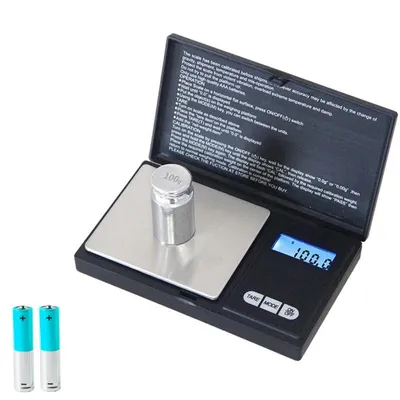 Produktbild von Taschenwaage 200g/0,01g Feinwaage Digitalwaage mit LCD Anzeige Goldwaage Münzwaage Grammwaage Tara Funktion 7 Einheiten  Retoo