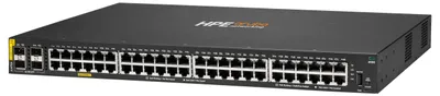 Produktbild von HPE Aruba Networking CX 6100 48G Class4 PoE 4SFP+ 370W Switch, Managed, L3, Gigabit Ethernet (10/100/1000), Power over Ethernet (PoE), Rack-Einbau, 1U