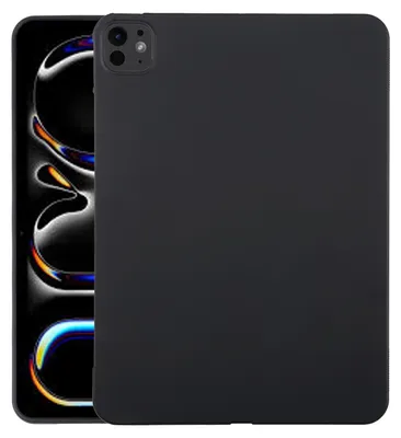Image de Pour Apple iPad Pro 11 2024 Noir Tablet Housse TPU Silicone Cover Case