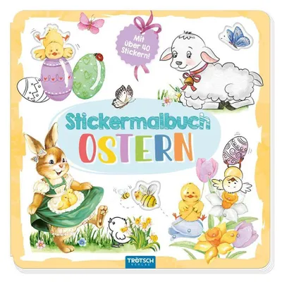 Produktbild von TRÖTSCH - Stickermalbuch Ostern
