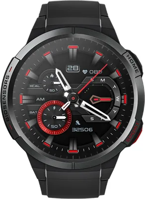 Produktbild von Mibro Watch GS XPAW008 schwarz Bluetooth Smartwatch