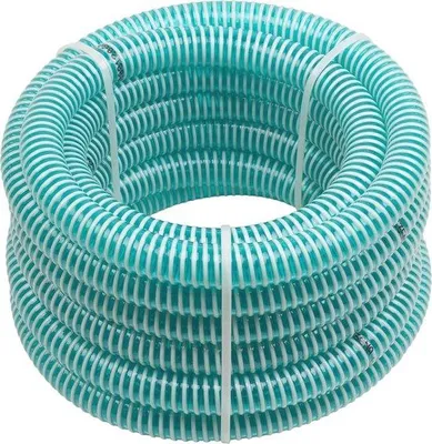Produktbild von Saugschlauch 25,4 mm (1 Zoll) - 4 m Länge - Für Gartenpumpen und Hauswasserleitungen - Vakuumbeständig und formbeständig