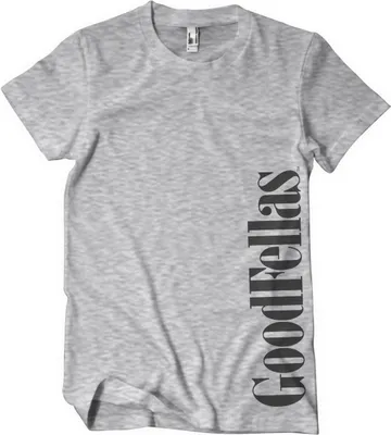 Produktbild von Goodfellas Vertical Logo T-Shirt - XX-Large - HeatherGrey