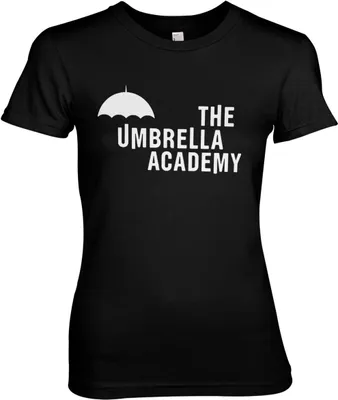 Produktbild von The Umbrella Academy Girly Tee - Small - Black