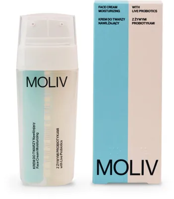 Produktbild von MOLIV Feuchtigkeitscreme mit lebenden Probiotika 30ml