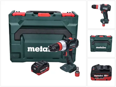 Zdjęcie produktu dla Metabo BS 18 LT BL Q akumulatorowa wiertarko-wkrętarka 18 V 75 Nm bezszczotkowa + 1x akumulator 5,5 Ah + metaBOX - bez ładowarki