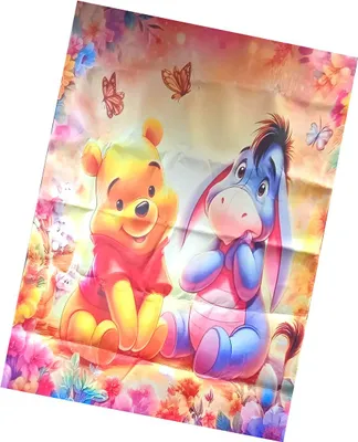 Produktbild von Kinderteppich 120 x 160 cm – Winnie Puuh und Esel Ijáček