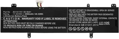 Zdjęcie produktu dla CoreParts MBXAS-BA0178, Bateria, ASUS