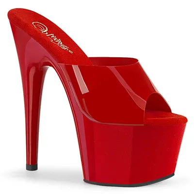 Obrázok produktu pre ADORE-701N Dámska obuv značky Pleaser, červená , EU 38, US 8