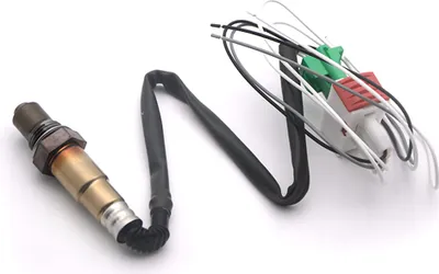 Obrázok produktu pre 2 v 1 metri 52MM úzkopásmový digitálny pomer vzduchu a paliva 12 V automobilový voltmeter s kyslíkovým senzorom O2 Príslušenstvo na úpravu automobilov