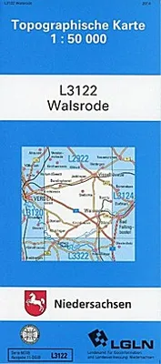 Obrázok produktu pre Walsrode 1 : 50 000. (TK 3122/N)