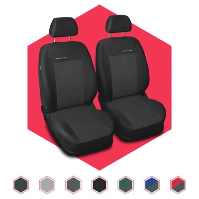 Produktbild von Autositzbezüge Universal Schonbezüge Sitzauflage PKW 1+1 Vorne Polyester Grau