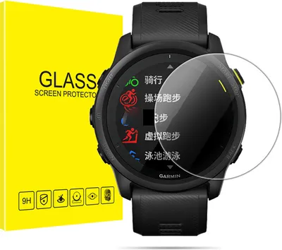 Immagine prodotto di INF Pellicola protettiva per schermo Garmin Forerunner 945, confezione da 2 pezzi in vetro temperato HD