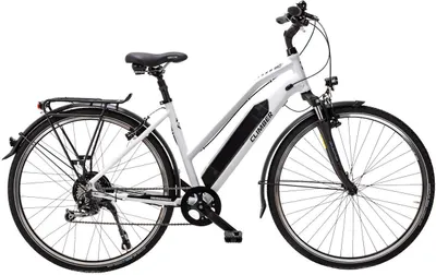 Produktbild von 28 Zoll Elektro Fahrrad Trekking Pedelec Shimano Deore 36V Shimano weiss