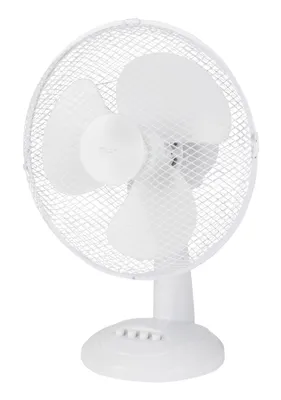 Immagine prodotto di Ventilatore da tavolo NHC 30 cm BZW. 31 cm di rotore - ventilatore da tavolo, da ufficio ecc. - molto silenzioso - elevata portata d'aria - 3 diversi livelli di velocità - funzione di oscillazione di circa 90° - bianco