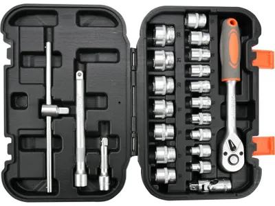 Obrázok produktu pre Sthor 58661, 3/8", Oceľ, 22 kusov
