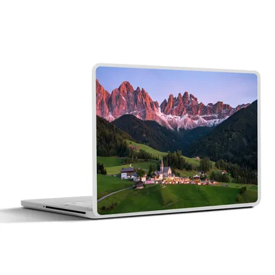 Produktbild von MuchoWow® Laptop Aufkleber Sticker Cover Dolomiten - Italien - Gebirge 30x22 cm - Laptop-Sticker