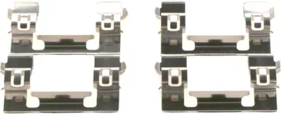 Produktbild von BOSCH 1 987 474 450 Zubehörsatz Scheibenbremsbelag Vorne für FORD Ranger (ET) RANGER (ER, EQ) für MAZDA BT-50 (CD, UN) für NISSAN MAXIMA QX (A33)