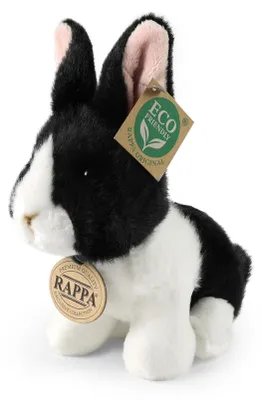 Immagine prodotto di Peluche Coniglio Bianco-nero 16 Cm Ecologico