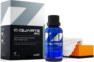Produktbild von CarPro CQuartz SiC Keramik-Lackschutz Kit Pack (50 ml)