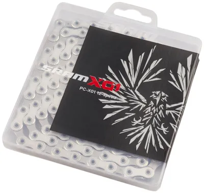Produktbild von SRAM Kette X01 Eagle 12-fach 126 Glieder mit PowerLock Silber