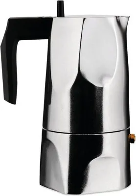 Produktbild von Alessi MT18 3 Ossidiana Kaffeemaschine aus Aluminium