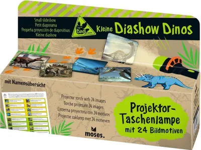 Image de MOSES Petit diaporama Dinos - Lampe de poche projecteur Dinosaures