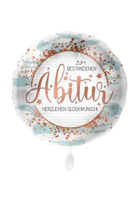 Produktbild von Abitur Glückwunsch Folienballon 43cm