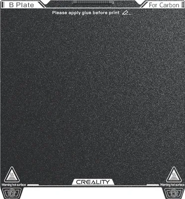 Produktbild von Creality K1C PEI build plate 235 x 235 mm šC bez mäkkých magnetov, jednoduché odstránenie modelu, vynikajúca tepelná odolnosť a odolnosť proti opotrebovaniu, vhodné pre 3D tlačiarne K1C FDM