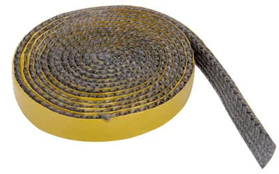 Obrázok produktu pre Solidchoice – Tesniaca páska na rúru, 2 m x 15 mm – Tepelne odolná tesniaca páska pre krb a sporák