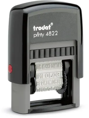 Produktbild von trodat Printy Wortbanddrehstempel 4822