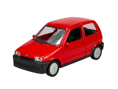 Immagine prodotto di Welly Fiat Cinquecento 1:34-1:39 Modello in metallo pressofuso Nuovo nella confezione 43854