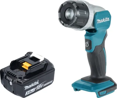 Produktbild von Makita DML 808 F1 Akku Handstrahler 14,4 / 18 V 190 lm LED + 1x Akku 3,0 Ah - ohne Ladegerät