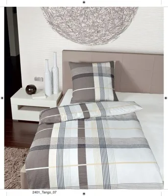 Immagine prodotto di Janine Mako Soft seersucker biancheria da letto 2 pezzi copripiumino 155 x 200 cm federa 80 x 80 cm Tango 2401-7 sabbia