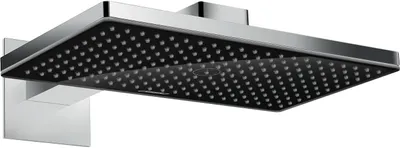 Produktbild von Hansgrohe Rainmaker Select, Fester Duschkopf, Schwarz, Chrom, Zimmerdecke