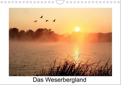 Produktbild von Das Weserbergland (Wandkalender 2027 DIN A4 quer), CALVENDO Monatskalender