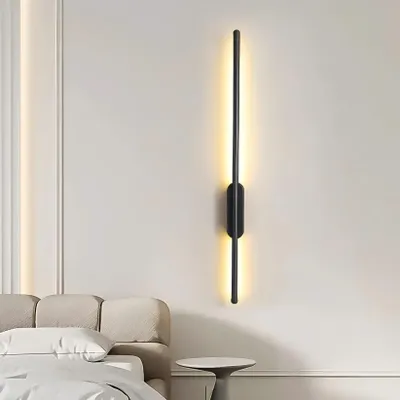 Produktbild von Wandleuchte, Wandlampe, Innen Wandlampen, 8W 60CM LED Wandleuchte,  3 Farbtemperaturen, Up Down Wandbeleuchtung für Treppenhaus Wohnzimmer Flur
