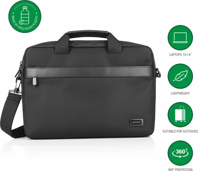 Produktbild von 4smarts 541769, Toploader-Tasche, 35,8 cm (14.1"), Schultergurt, 390 g