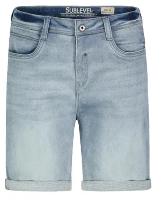 Produktbild von Sublevel Denim Bermuda Jeansshorts mit Umschlag Saum Größe: 31W